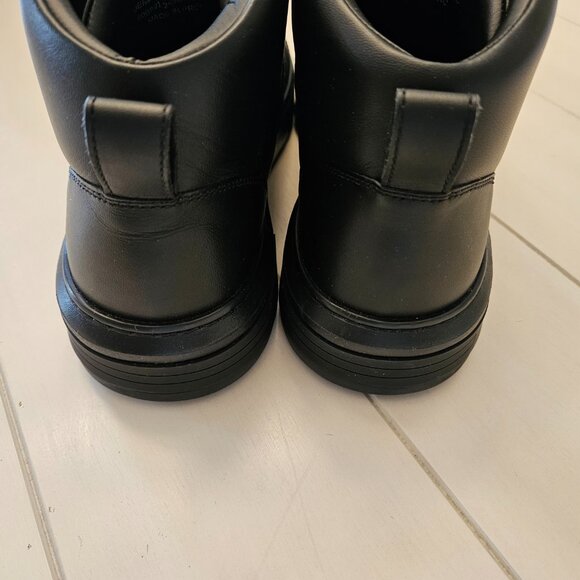 Bally Myles Black Calf Leather High Top Sneakers - Size 11 - Picture 7 of 10